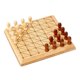 thumbnail image 5 of Juego de mesa de madera clásico con piezas de juego y accesorios Juego de estrategia de juguete de habilidad cognitiva Juguetes educativos para fiesta Estilo C CUTICAT tablero de backgammon, 5 of 8