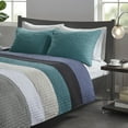 thumbnail image 5 of Home Essence Mitchell 3 Piece Reversible Coverlet Set, 5 of 12
