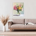 thumbnail image 2 of Stupell Industries Bold Blooms Glass Vase White Framed Giclee Art design by Riley B, 30 x 24, 2 of 8