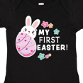 thumbnail image 4 of Inktastic My First Easter with Bunny Behind Egg Girls Baby Bodysuit, 4 of 5