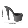 thumbnail image 7 of chaungfeng Plastic Flowerpot High Heel Shaped, Home Decor Lady Shoe Shape Garden Creative Craft Making Tool, Indoor Outdoor Planter Nursery Pot, 7 of 7
