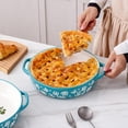thumbnail image 3 of Pie Pan Ceramic Pie Dish es Pie Plate Porcelain Deep Dish Pie Pan NonStick Pie Pans, 3 of 7