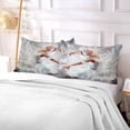 thumbnail image 5 of Coolnut Girl Ballerina Oil Painting Pillowcases, Soft and Cozy Decor Giftsative Pillow Cases with Hidden Zipper for Bedroom, Sofa, Couch, King Size 21x54 Inches（310）, 5 of 6
