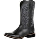 thumbnail image 2 of Botas bordadas retro de cuero para hombre Botas de suela gruesa de tubo medio de cabeza ancha(Compre 2 y ahorre 10%), 2 of 5