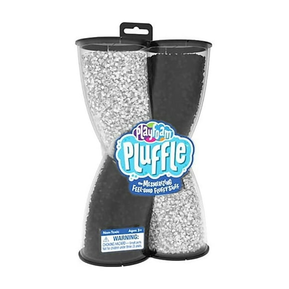 Juguete sensorial Educational Insights Playfoam Pluffle en blanco y negro