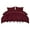 Burgundy, variant on PiccoCasa 3Pcs Brushed Microfiber Duvet Cover Set Bedding Set with Bowtie, White King