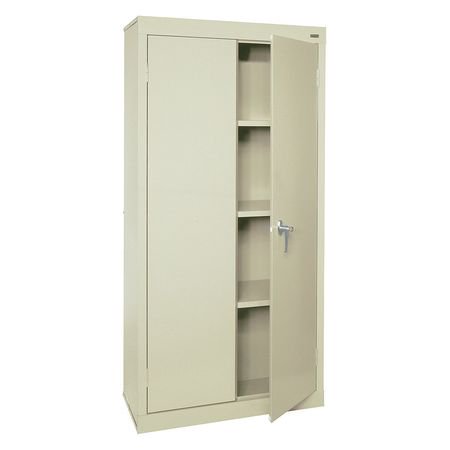 UPC 017567000411 product image for SANDUSKY VF31301872-07 Storage Cabinet,30in.Wx18in.D,Putty G2180930 | upcitemdb.com