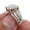 White, variant on tasrioml Women Ring Rhinestone Inlaid Non-Fading Lightweight Multi Layers Wedding Circlet for Birthday