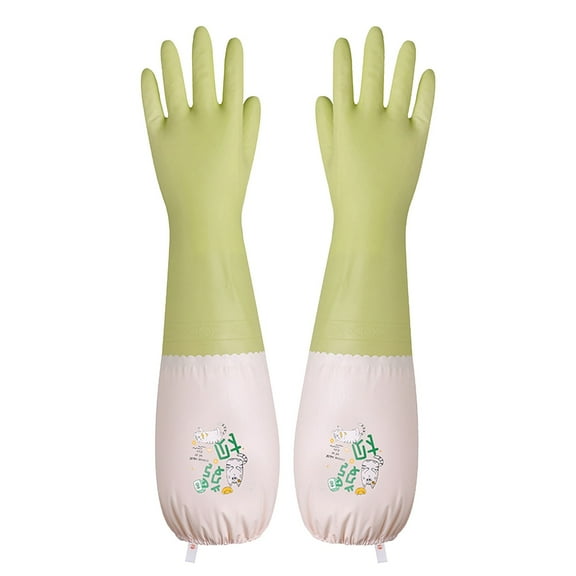 1 Pair Dish Gloves for Women, Dishwashing Gloves, Cleaning Gloves Reusable Dishwashing Gloves Non-slip Gloves for Kitchen & Household