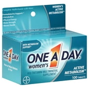 Bayer Consumer Care One A Day Women's Active Metabolism, 100 ea