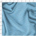 thumbnail image 4 of Soimoi Blue Poly Georgette Fabric Antler & Star Decor Fabric Printed Yard 42 Inch Wide, 4 of 5