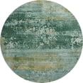 thumbnail image 2 of Addison Rugs Mayfield Premium Machine Washable Transitional Abstract Green Round Rug, 8' x 8', 2 of 6