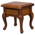 thumbnail image 1 of Shisuyan Square Miniature End Table Light Brown 1Pack 2.1x1.9x1.7in, 1 of 8