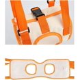 thumbnail image 4 of Cinturón auxiliar naranja para perros (cintura S 28-36 cm, pierna 17 cm), soporte de cinturón de elevación de malla para perros, cinturón de equilibrio para ejercicios de rehabilitación con correa pa, 4 of 5