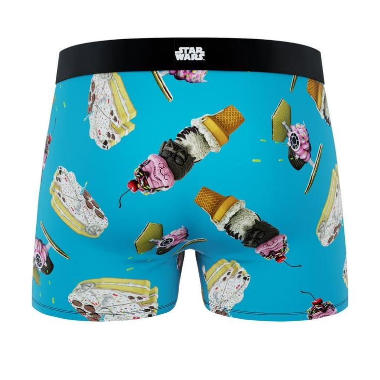CRAZYBOXER Men's Underwear Star Wars Soft Soft Boxer Brief Perfect fit (2  PACK)
