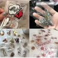 thumbnail image 6 of 100 Pack Clear PVC Jewelry Pouches, Zipper Bags for Earrings and Accessories, 5 x 7 cm, TIKA, 6 of 9