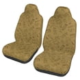 thumbnail image 1 of LNWH Car Seat Covers, ABC Graffiti Pattern Car Interior Seat Covers - Universal Fit Most Cars, SUV, Trucks, 2pcs Car Seat Protectors, 1 of 8