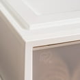 thumbnail image 5 of IRIS 34 Qt Shallow Plastic Drawers, Under Bed Storage Bins, Stackable, Modular 3Pk, 5 of 6