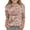 Z1-Brown-kids birthday gifts, variant on Crew Neck Tops for Kids Girls Boys Tie Dye 3/4 Sleeve Shirts Funny Graphic Tees Casual Fall Blouses 3-12 Years Birthday Gifts