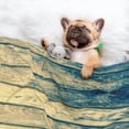 thumbnail image 3 of Naloa Retro Wooden Dog Blanket, 3 Sizes Cat Blanket for Indoor Cats Large Medium Small Dog Gifts-Medium, 3 of 8