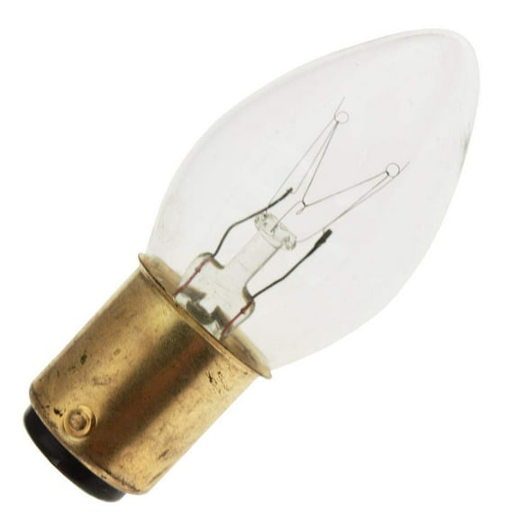 Industrial Performance Basic 7C7/DC 120V, 7 Watt, 120 Volt, Bayonet Base, Clear Light Bulb (25 Pack)