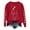 Red, variant on Sweatshirt for Women Oversized Casual Cute Cat Graphic Printed Long Sleeve Looses Round Neck Pullovers Hoodies 2025 Fall Fashion Outfits Clothes Beige-L