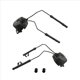 thumbnail image 3 of Soporte de Riel para Auriculares, Multiángulo Ajustable, Orejeras Abatibles, Soporte Fijo, Accesorios para Casco, Verde, 3 of 5
