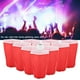thumbnail image 5 of Juego de vasos de cerveza Hexcup Beer Pong rojo para fiestas, 5 of 15
