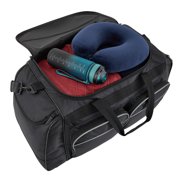 Protege 28-inch Jumbo Sport Duffel Bag for Travel, Black