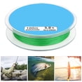 thumbnail image 5 of 100M 9 hebras verde hilo de pescar de PE trenzado líneas de pesca con mosca súper resistentes accesorio de aparejos de pescador 5,0 #, 5 of 5