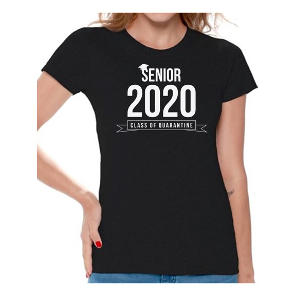 Awkward Styles Senior 2020 T-Shirt Class of 2020 T Shirts for Women Funny Graduation Shirts