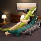 thumbnail image 4 of 180cm Giant Real Life Stuffed Crocodile Plush Toy Simulation Animal Alligator Dolls Kawaii Creative Pillow For Children Gifts, 4 of 5