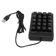 thumbnail image 2 of Wired Numeric Keypad,Wired Number Pad Black Number Keyboard Numeric Keypad Tried and Trusted, 2 of 14