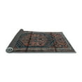 thumbnail image 2 of Ahgly Company Indoor Square Persian Light Blue Traditional Area Rugs, 8' Square, 2 of 4