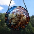 thumbnail image 2 of Lioness Ornament Christmas 2025, Lioness Stained Glass Window Hanging – Artistic Handmade Glass Ornament, Perfect for Nature Lovers, 2 of 5