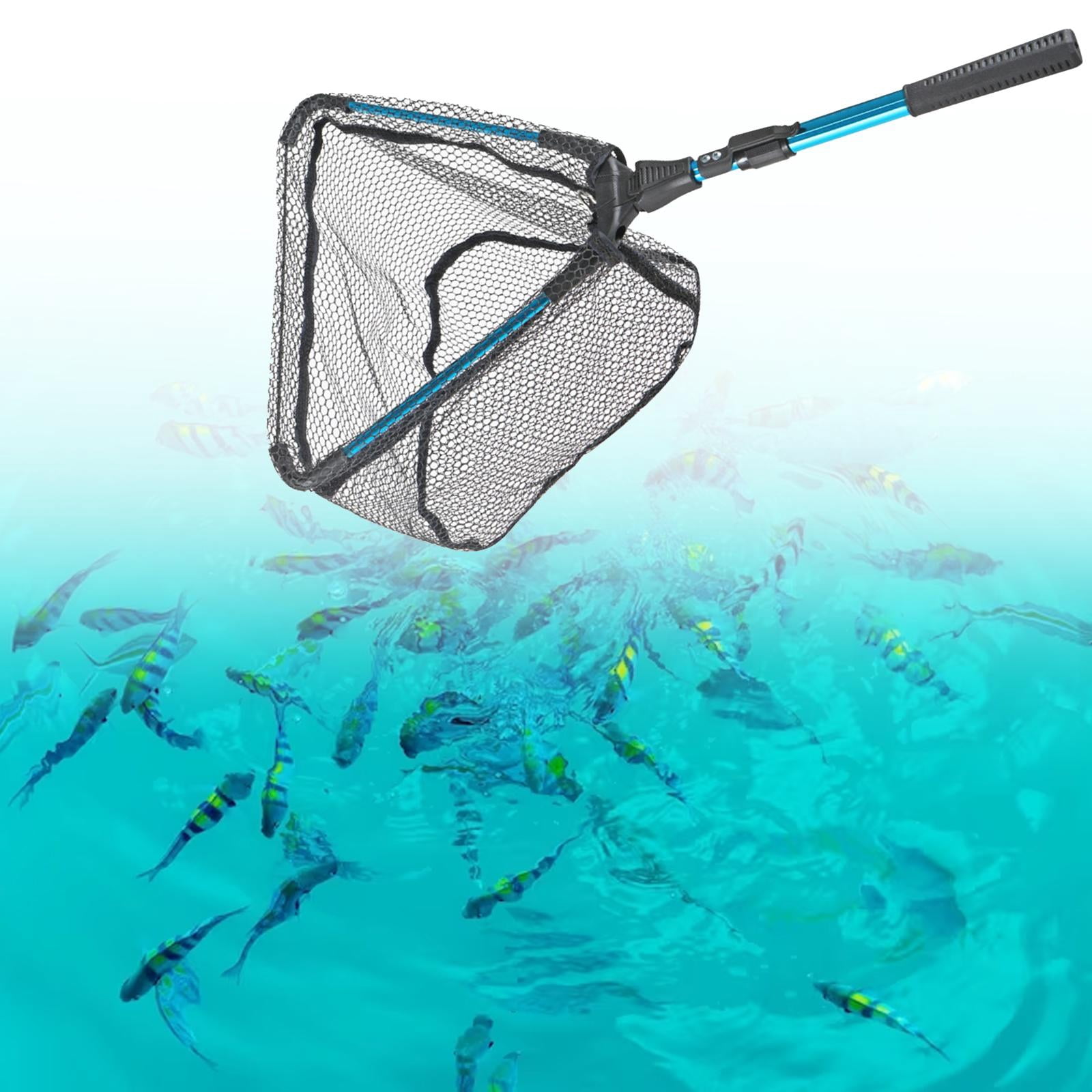 Épuisette Télescopique En Aluminium – Filet De Pêche Pliable Avec Manche – HF017
