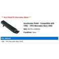 thumbnail image 2 of Accelerator Pedal - Compatible with 1986 - 1992 Mercedes-Benz 300E 1987 1988 1989 1990 1991, 2 of 2