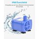 thumbnail image 3 of Bomba de fuente para perros y gatos, bomba de agua sumergible para mascotas brillar Electrónica, 3 of 5