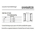 thumbnail image 6 of Charlotte Pipe & Foundry 4792941 1.5 x 1.5 in. Dia. Connectite Schedule 40 PVC Coupling, 6 of 6