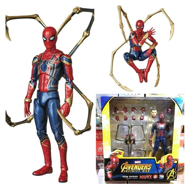 MAFEX No.081 Spider-Ma Iron Spider Infinity Edition AVENGER