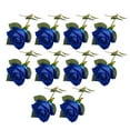 thumbnail image 2 of Centros de flores artificiales Injueey 10 piezas aspecto realista decoración de boda azul, 2 of 6