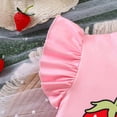 thumbnail image 6 of Toddler Baby Girl Clothes Summer Short Sleeve T-Shirt and Shorts Cute Infant Baby Girl Outfits Clothing Set 6-12 Months 12-24 Months 2t 3t 4t 5t 6t 7t 8t 9t Children 4-5 Years, 6 of 6