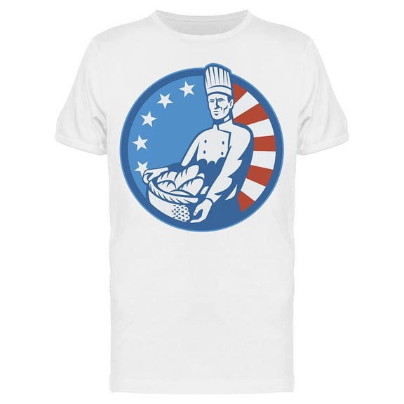 American Baker  T-Shirt Men -Image by Shutterstock, Male 5X-Large