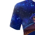 thumbnail image 4 of Tops Para Mujer Salir Tops Camiseta Casual Holloween Impreso Cuello Redondo Blusa de Manga Corta Odeerbi  ODB150251, 4 of 5