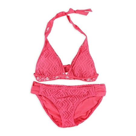Becca Womens Swimsuit - Becca Womens Crochet Brief 2 Piece Bikini