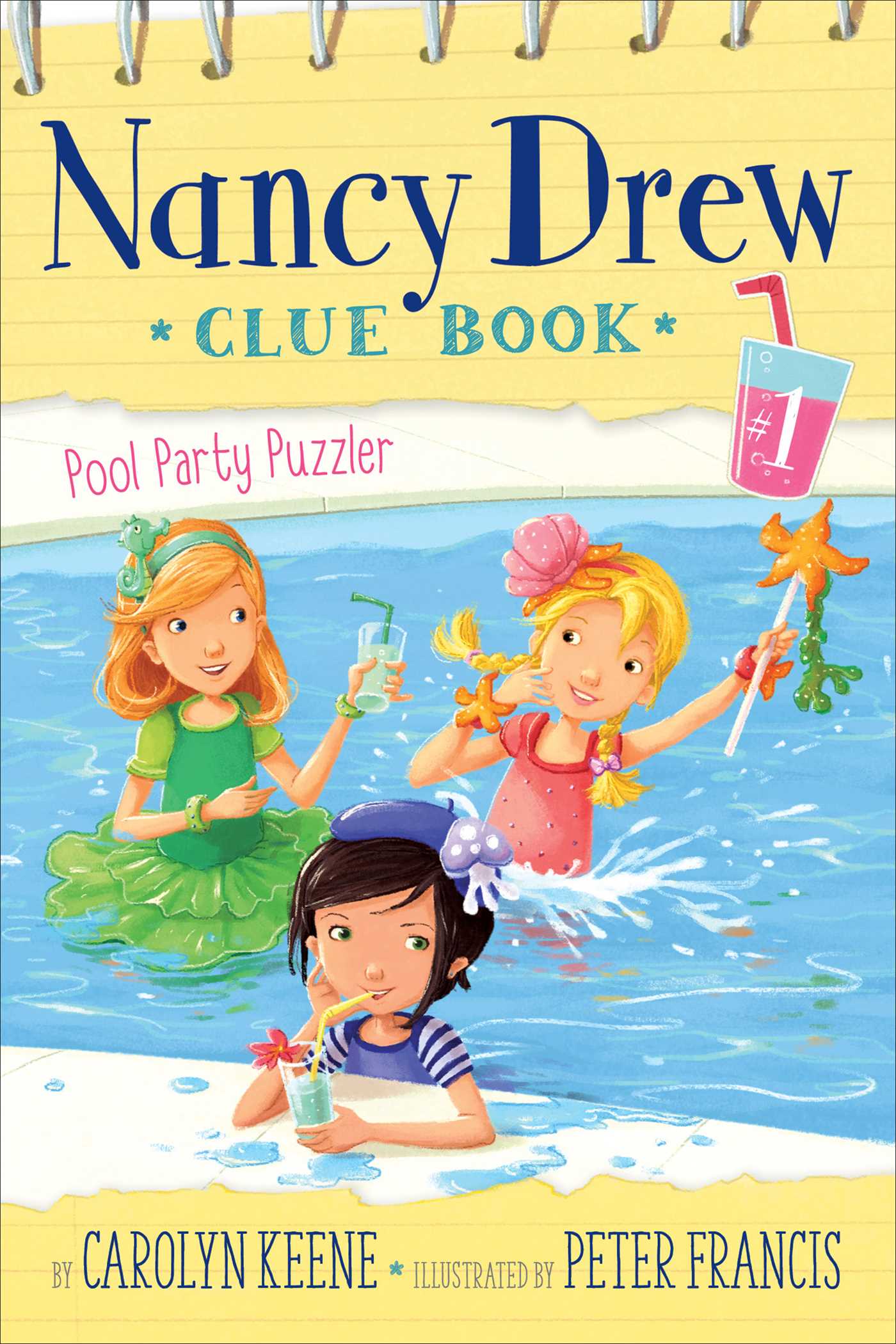 Nancy Drew Clue Book Pool Party Puzzler (Series 1) (Hardcover