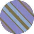 thumbnail image 1 of Ahgly Company Indoor Round Patterned Columbia Blue Area Rugs, 3' Round, 1 of 6