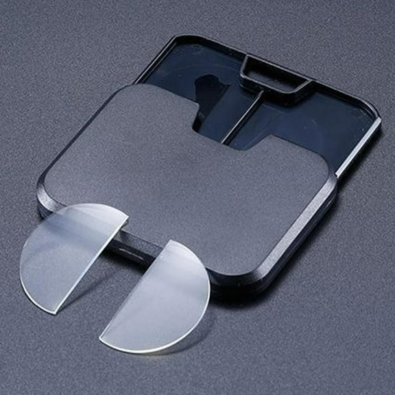 Reusable slip-on bifocal lenses, replacement reading glasses