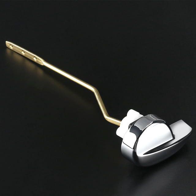 HINTRMENT Toilet Handle Replacement Side Mount Iron Frame Multi Color 1Set for Bathroom Toilet