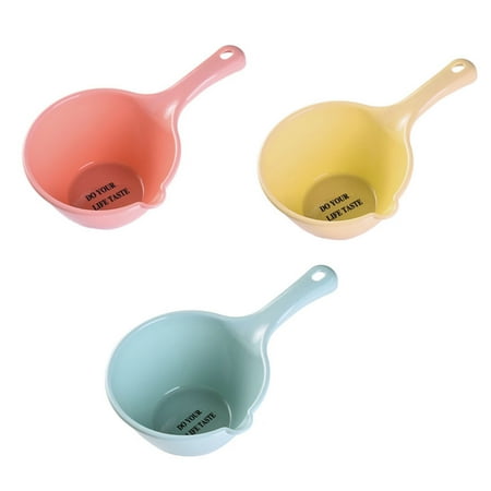 

3pcs Kitchen Long Handle Water Ladle Kitchen Water Holder Water Holder for Home